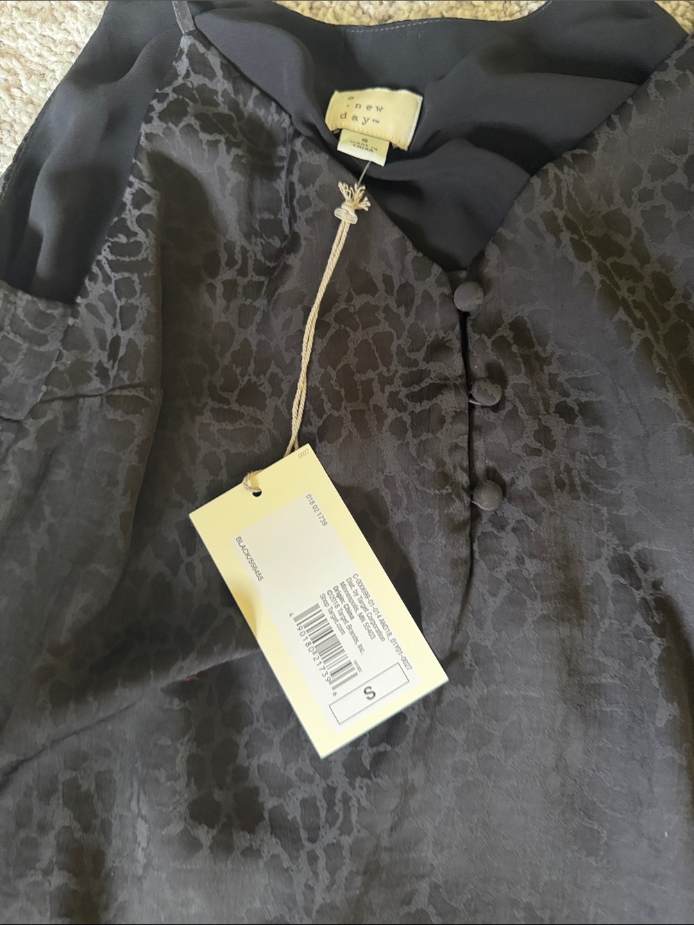 A NEW DAY - NWT black tank - Picture 2 of 4